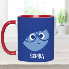 Load image into Gallery viewer, Personalized Two-Tone Accent Mug Custom Name Gift

