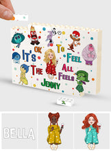 Load image into Gallery viewer, Personalized Horizontal Rectangle Building Brick Blocks for Kids Custom Name Gift
