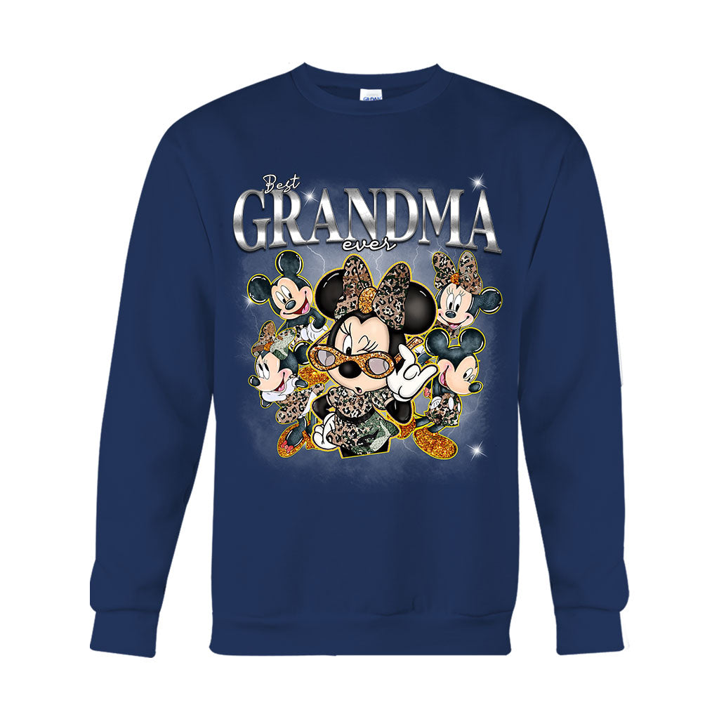 Personalized Best Grandma Mouse Ears T-shirt & Hoodie Gift