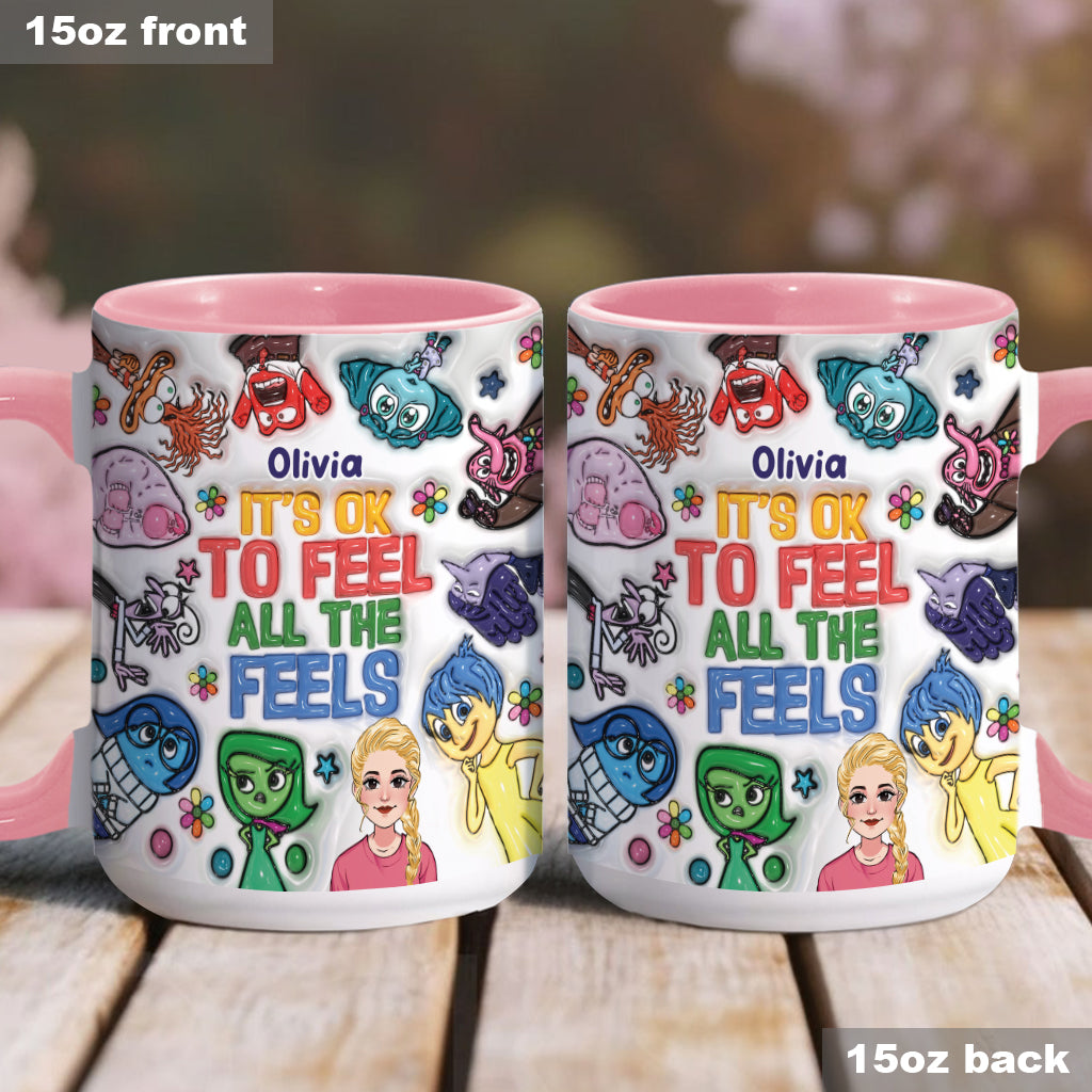 Personalized Cute Accent Mug Gift for Birthdays & Graduations