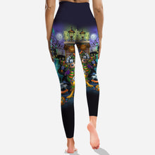 Load image into Gallery viewer, Personalized Halloween Mouse Hoodie and Leggings Set for Kids
