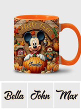 Load image into Gallery viewer, Personalized Hello Fall Accent Mug Custom Name Gift Idea
