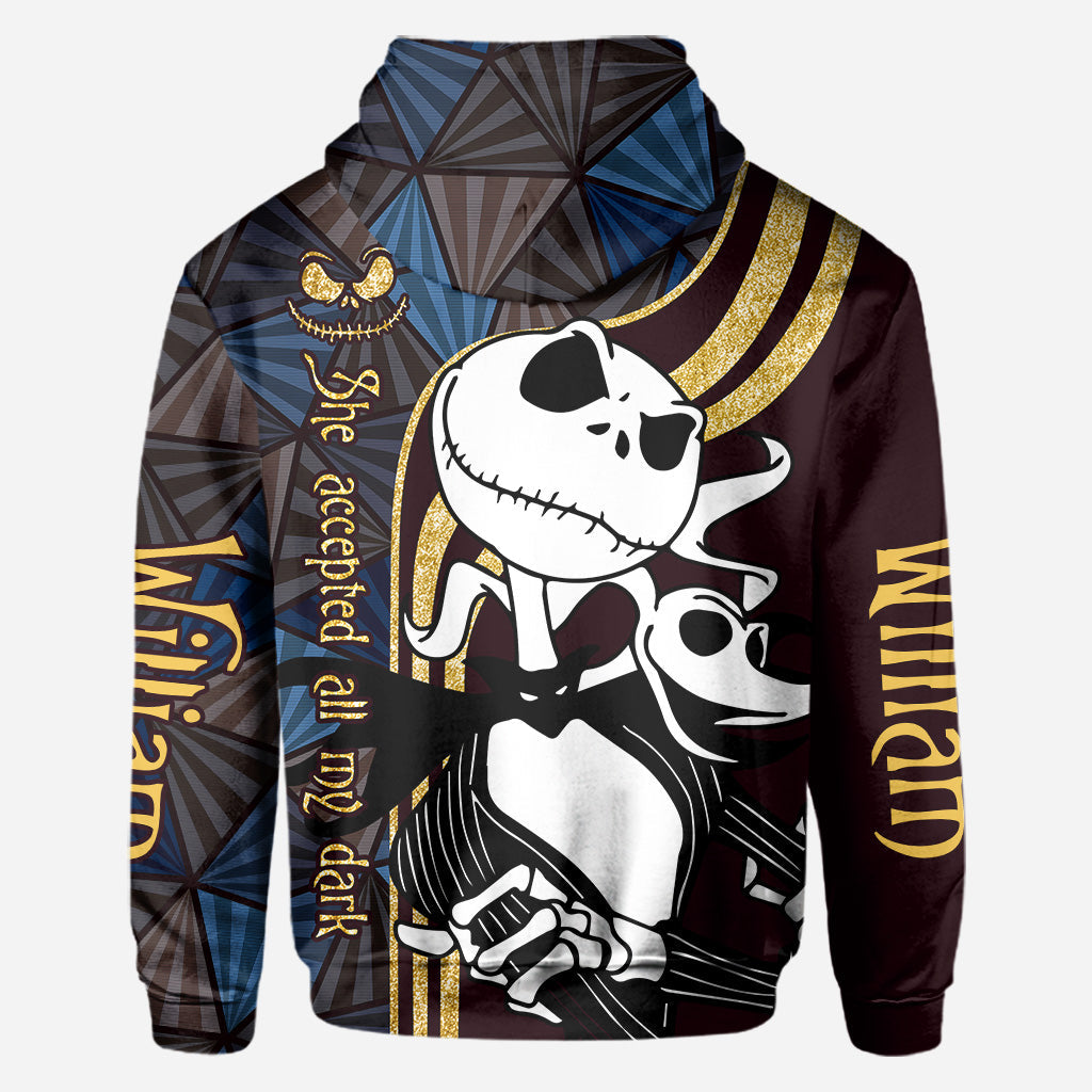 Personalized Nightmare Before Christmas All Over Shirt Custom Name Gift