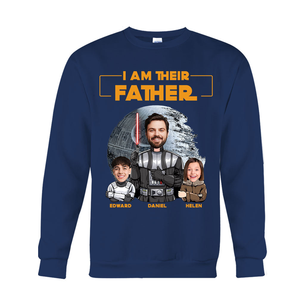 Custom I Am Their Father T-shirt & Hoodie Gift for Dad
