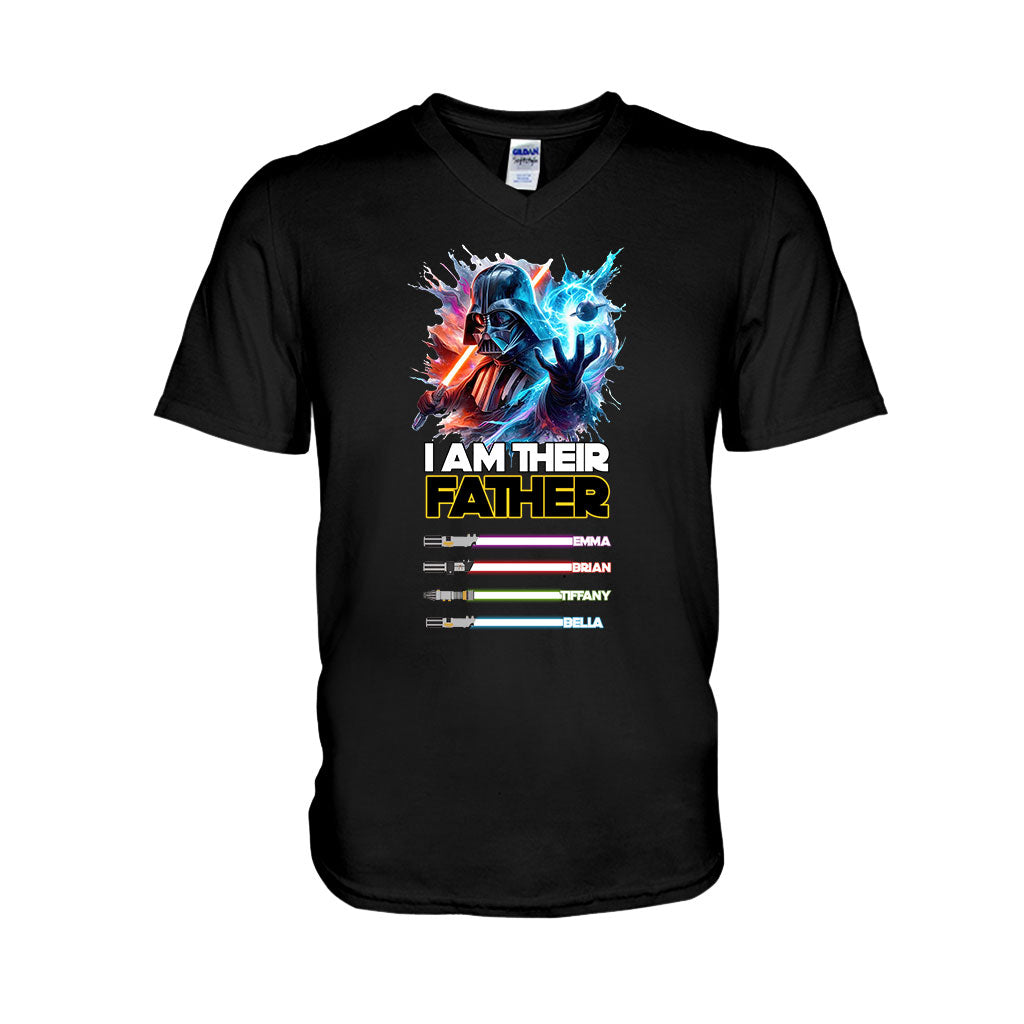 Personalized I Am Their Father T-shirt Gift for Dad