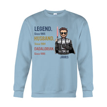 Load image into Gallery viewer, Personalized Star Wars T-shirt Hoodie Gift for Dad Legend Husband

