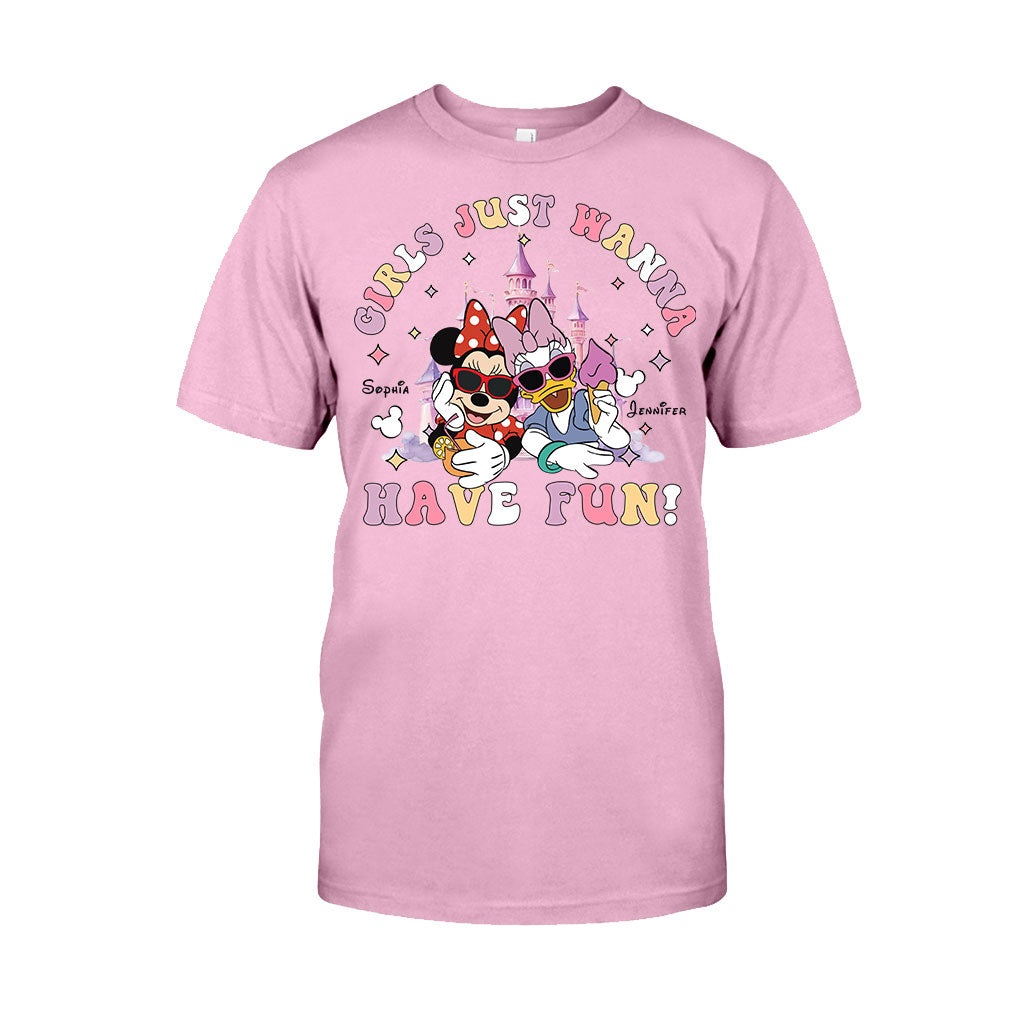 Personalized Girls Just Wanna Have Fun T-shirt & Hoodie for Kids
