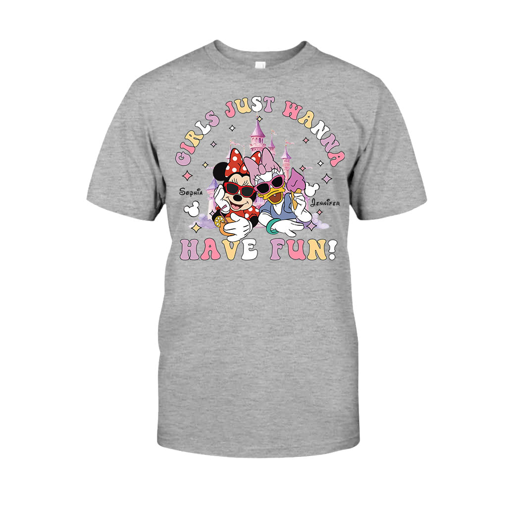 Personalized Girls Just Wanna Have Fun T-shirt & Hoodie for Kids
