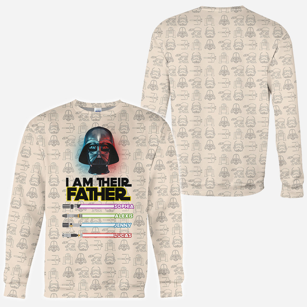 Personalized Father's Day All Over Shirt Custom Name Gift