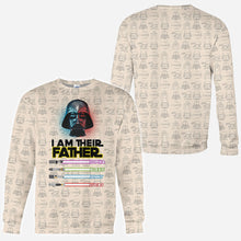Load image into Gallery viewer, Personalized Father's Day All Over Shirt Custom Name Gift
