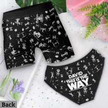 Load image into Gallery viewer, Custom Couples Briefs and Boxer Shorts Personalized Gift for Anniversary

