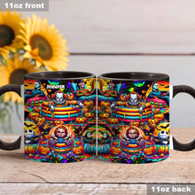 Load image into Gallery viewer, Personalized Halloween Accent Mug Custom Name Unique Gift

