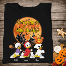 Load image into Gallery viewer, Personalized Grandma Of Little Monsters T-shirt &amp; Hoodie for Halloween Gift

