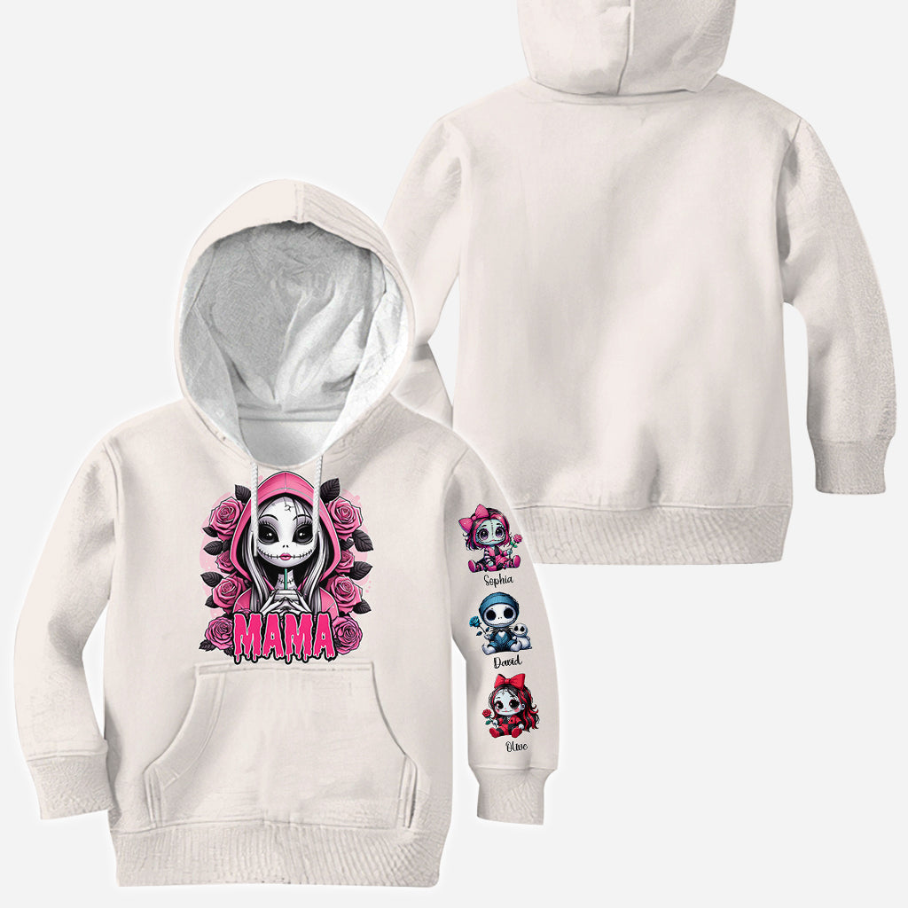 Personalized Mama of Nightmares All Over Shirt for Mom | Halloween Gift