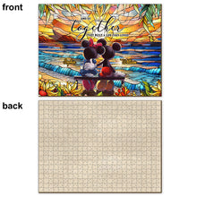 Load image into Gallery viewer, Personalized Couple Jigsaw Puzzle Unique Gift for Engagement Anniversary
