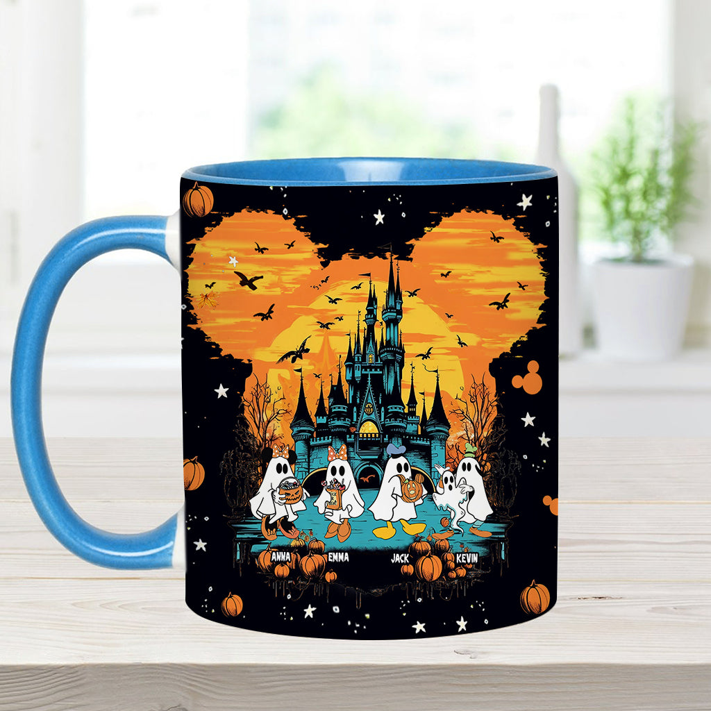Personalized Halloween Mug for Grandma Custom Name Boo Crew Gift