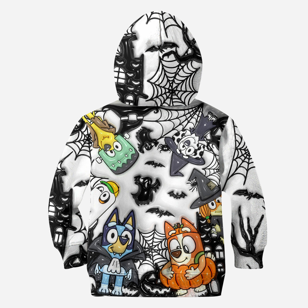 Personalized Halloween All-Over Shirt Custom Name Gift for Kids