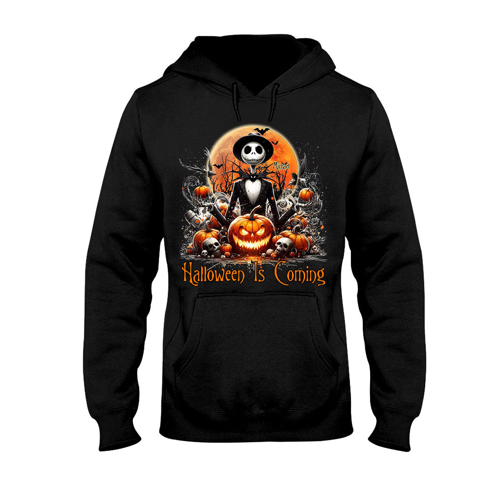 Personalized Halloween T-shirt & Hoodie with Spooky Design