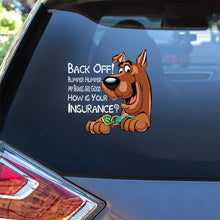 Load image into Gallery viewer, Personalized Cartoon Dog Bumper Sticker Decal for Cars - Fun Gift
