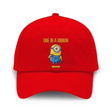 Load image into Gallery viewer, Personalized One In A Minion Embroidered Cap Gift for Kids
