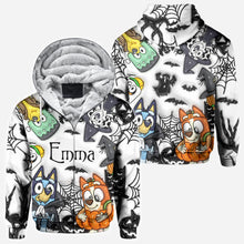 Load image into Gallery viewer, Personalized Halloween All-Over Shirt Custom Name Gift for Kids
