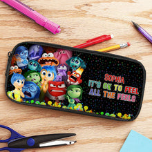 Load image into Gallery viewer, Personalized Pencil Case with Disney Characters for Kids - Custom Name Gift
