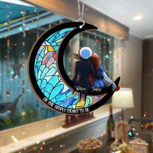 Load image into Gallery viewer, Personalized Nightmare Suncatcher Gift for Couples - We Are Simply Meant To Be
