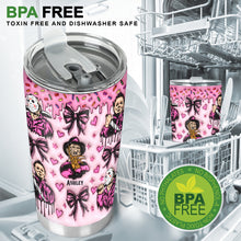 Load image into Gallery viewer, Personalized Horror Movie Tumbler Custom Name Gift for Fans
