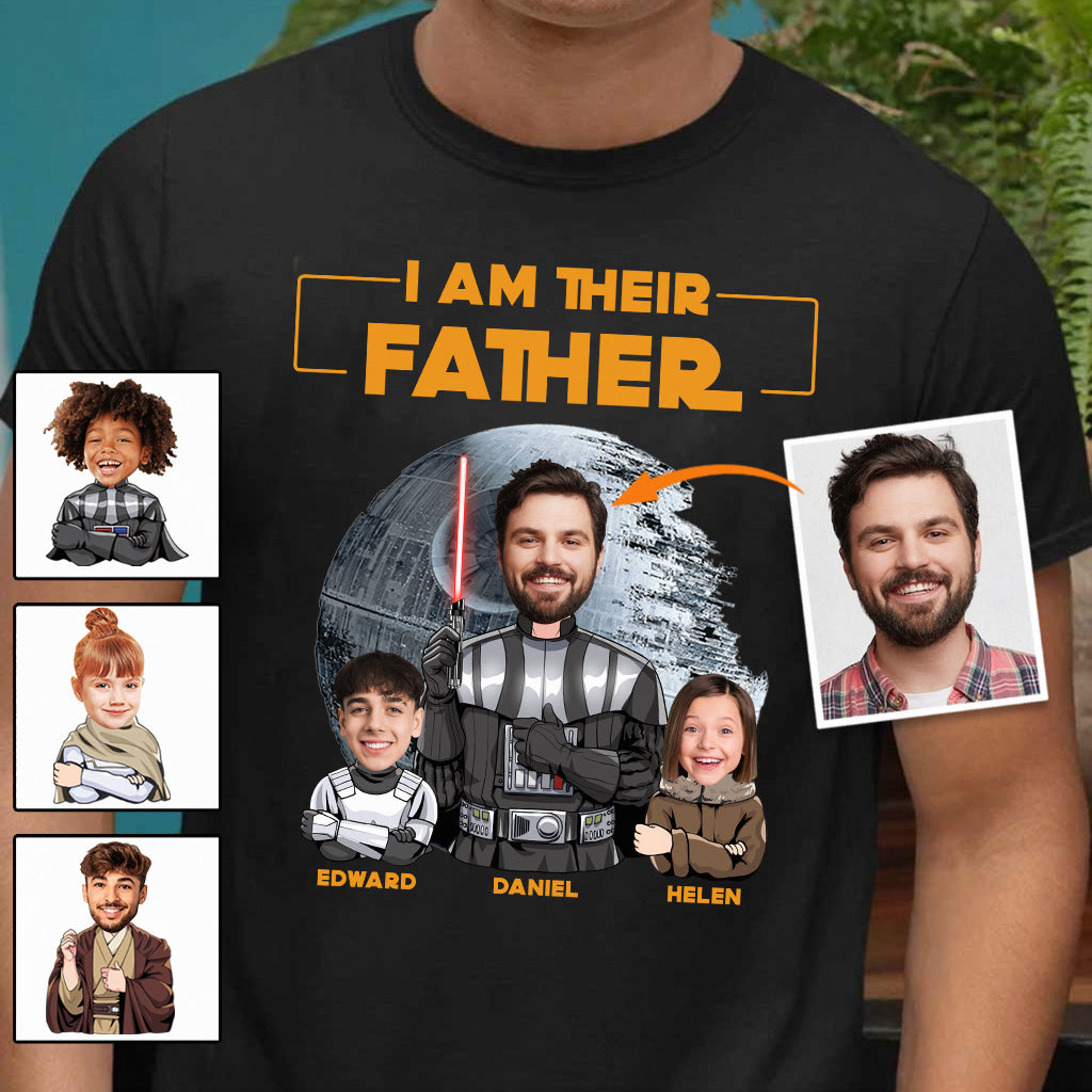 Custom I Am Their Father T-shirt & Hoodie Gift for Dad