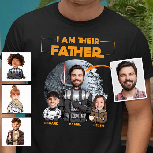 Custom I Am Their Father T-shirt & Hoodie Gift for Dad