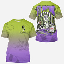 Load image into Gallery viewer, Personalized Beetlejuice All Over Shirt Gift for Halloween
