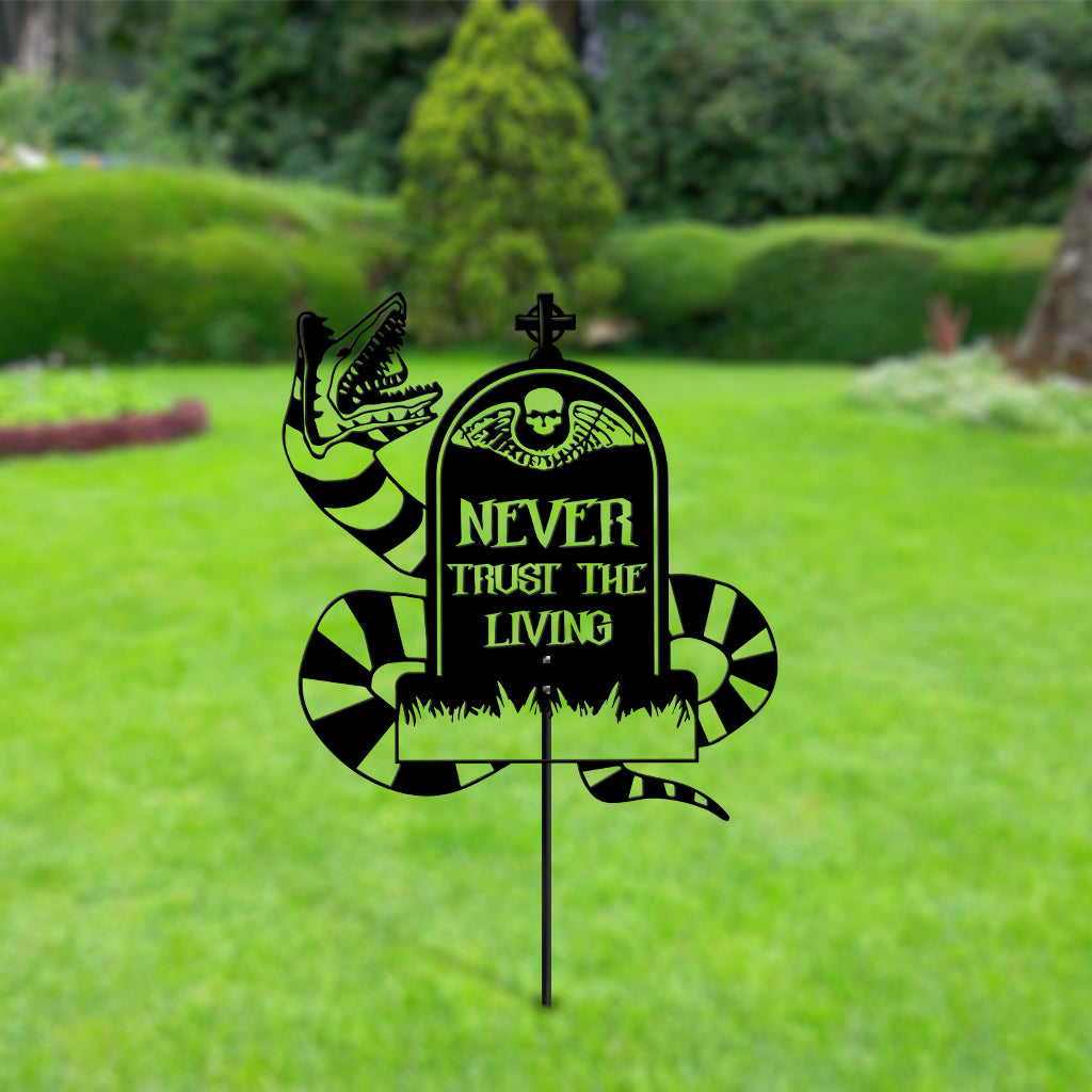 Personalized Metal Garden Art Custom Design Gift for Home