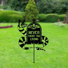Load image into Gallery viewer, Personalized Metal Garden Art Custom Design Gift for Home
