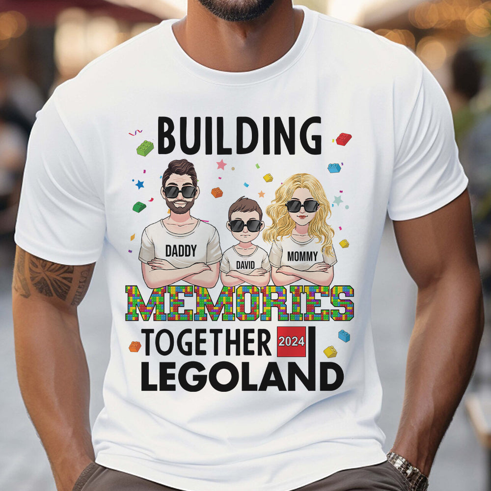 Personalized Family T-Shirt and Hoodie with Custom Names Gift