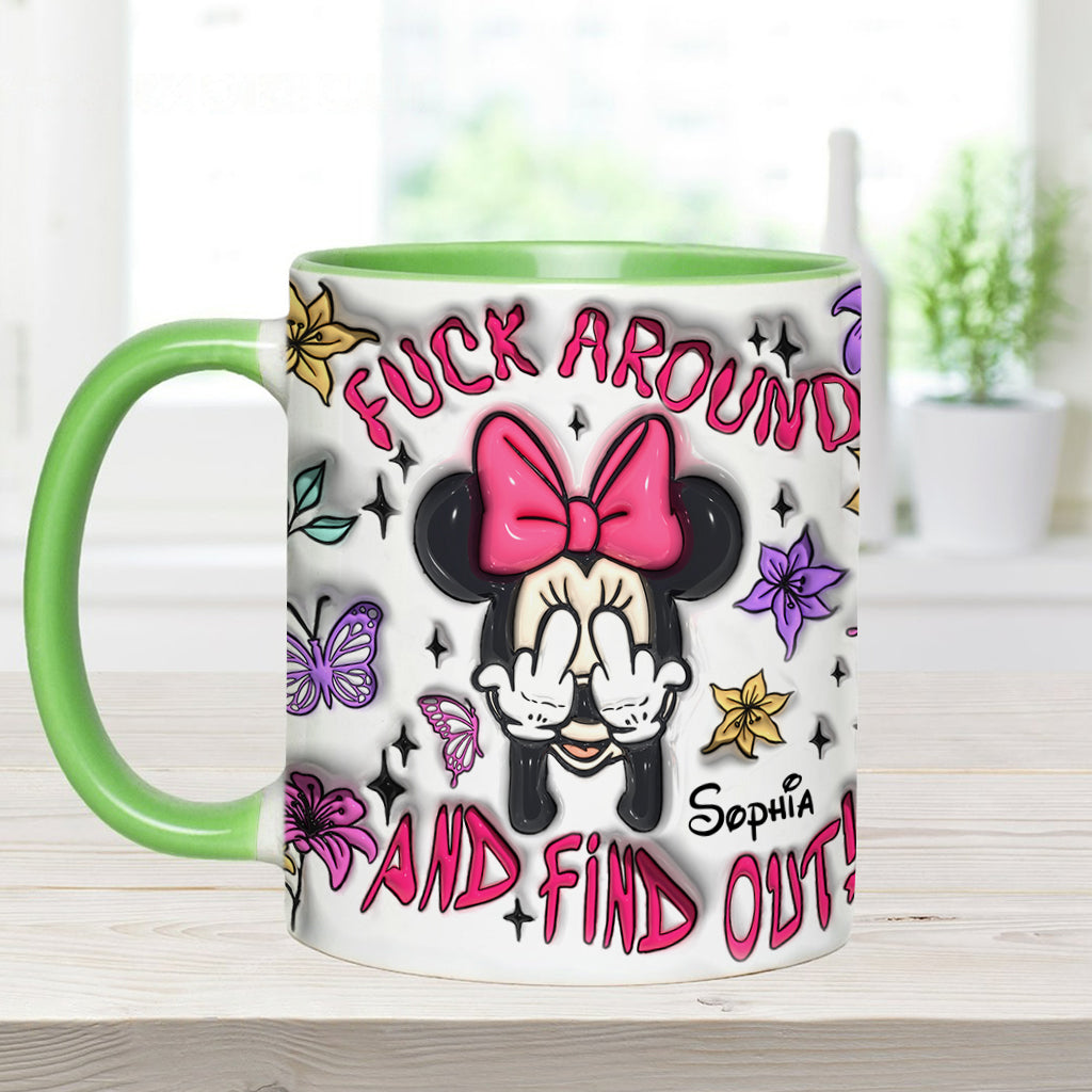 Personalized Ceramic Accent Mug with Playful Design for Birthdays and Graduations