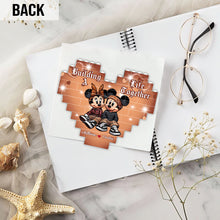Load image into Gallery viewer, Personalized Heart Building Brick Blocks Custom Couple Gift for Wedding Anniversary
