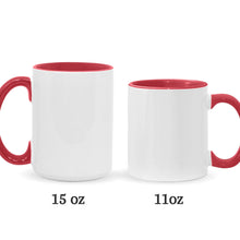 Load image into Gallery viewer, Personalized Accent Mug with Funny Crime Show Quote Gift Idea
