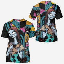 Load image into Gallery viewer, Personalized Nightmare Before Christmas All Over Shirt Custom Name Gift
