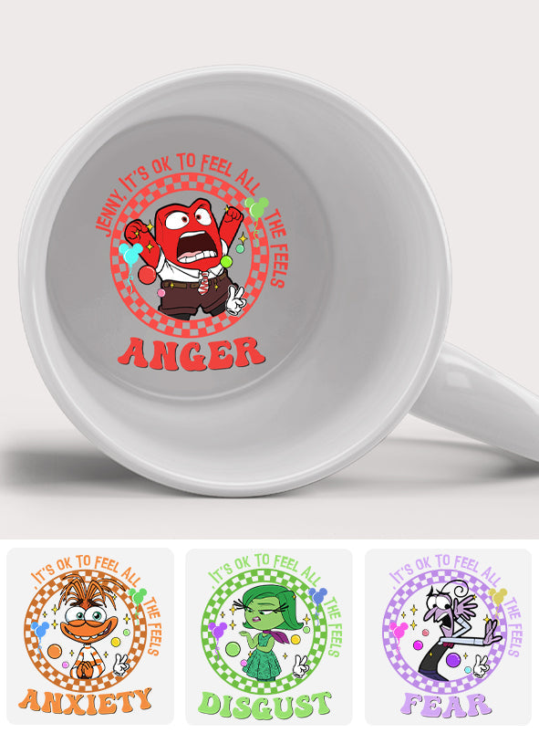 Personalized Hidden Message Mug Custom Name Gift for Mom