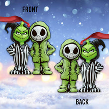 Load image into Gallery viewer, Personalized Grinch &amp; Nightmare Before Christmas Ornament Gift
