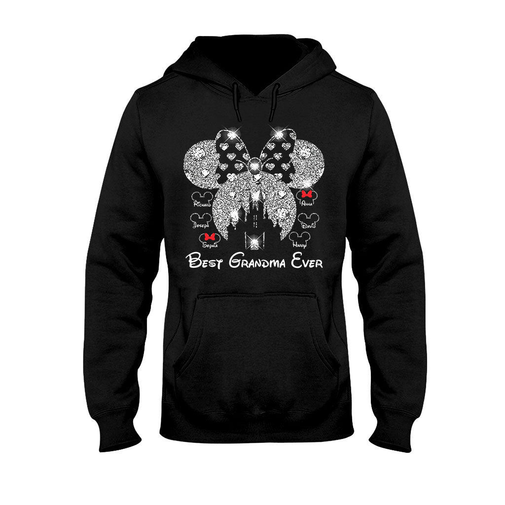Personalized Best Grandma Ever Mouse T-shirt & Hoodie Gift