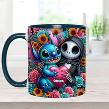 Load image into Gallery viewer, Personalized Nightmare Accent Mug Custom Name Gift for Halloween
