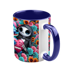 Load image into Gallery viewer, Personalized Nightmare Accent Mug Custom Name Gift for Halloween
