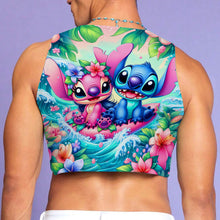 Load image into Gallery viewer, Personalized Ohana Crop Tank Top Custom Name for Women
