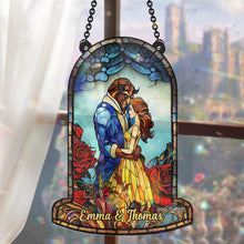 Load image into Gallery viewer, Personalized Couple Suncatcher Ornament Gift for Home Decor
