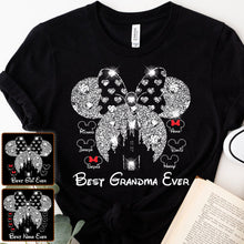 Load image into Gallery viewer, Personalized Best Grandma Ever Mouse T-shirt &amp; Hoodie Gift

