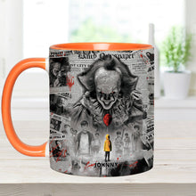 Load image into Gallery viewer, Personalized Horror Movie Accent Mug Custom Gift for Fans
