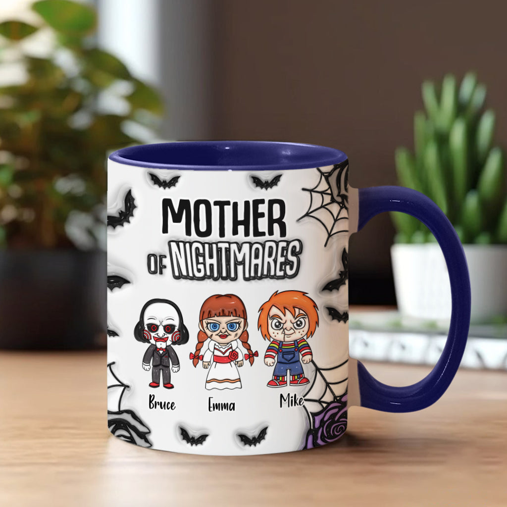 Personalized Mother Accent Mug for Halloween & Birthdays Gift