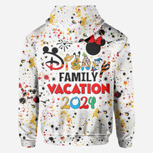 Load image into Gallery viewer, Personalized Disney Family Vacation All Over Shirt for Kids
