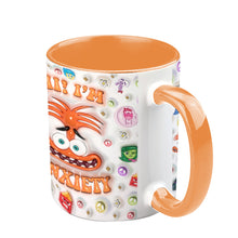 Load image into Gallery viewer, Personalized Two-Tone Accent Mug Custom Name Gift for Birthday
